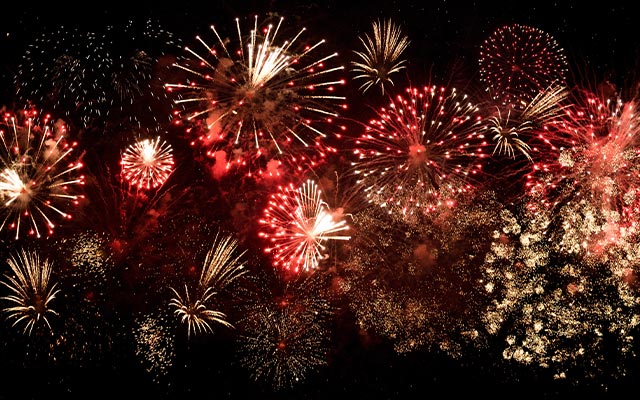 image of new year fireworks