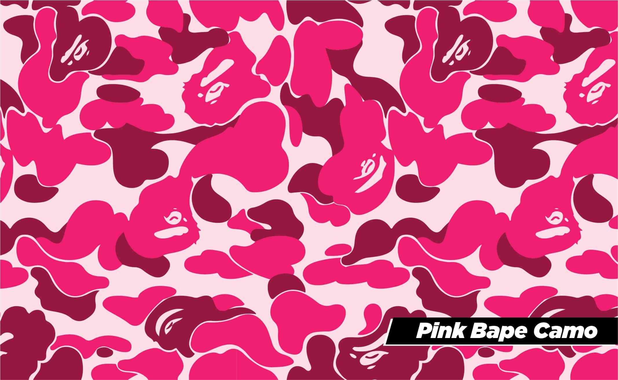 Bape Pink Camo