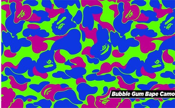 Bape Camo Bubble Gum