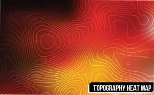 TOPOGRAPHY HEAT MAP